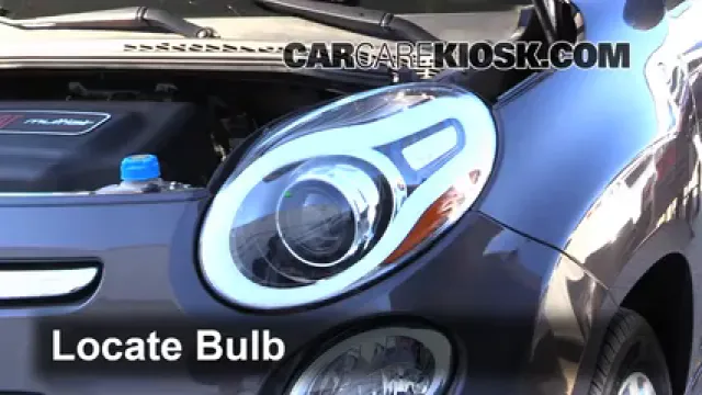 2014 Fiat 500L 1.4L 4 Cyl. Turbo Lights Parking Light (replace bulb)